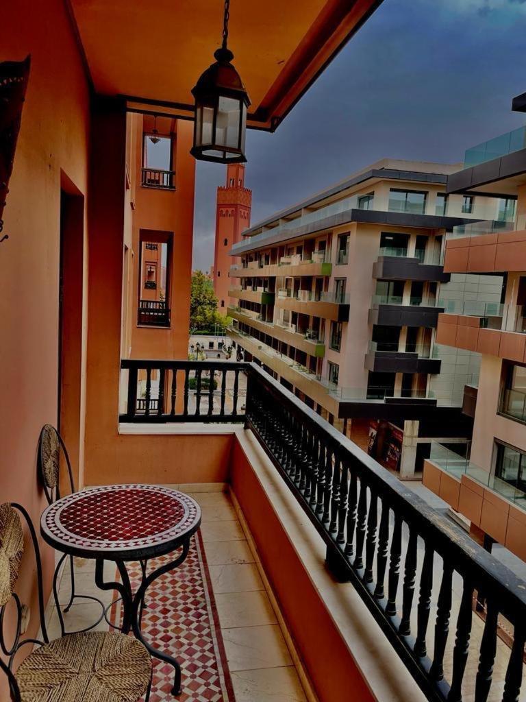 Appartement Haut Standing Gueliz Plaza Marrakesh Eksteriør bilde