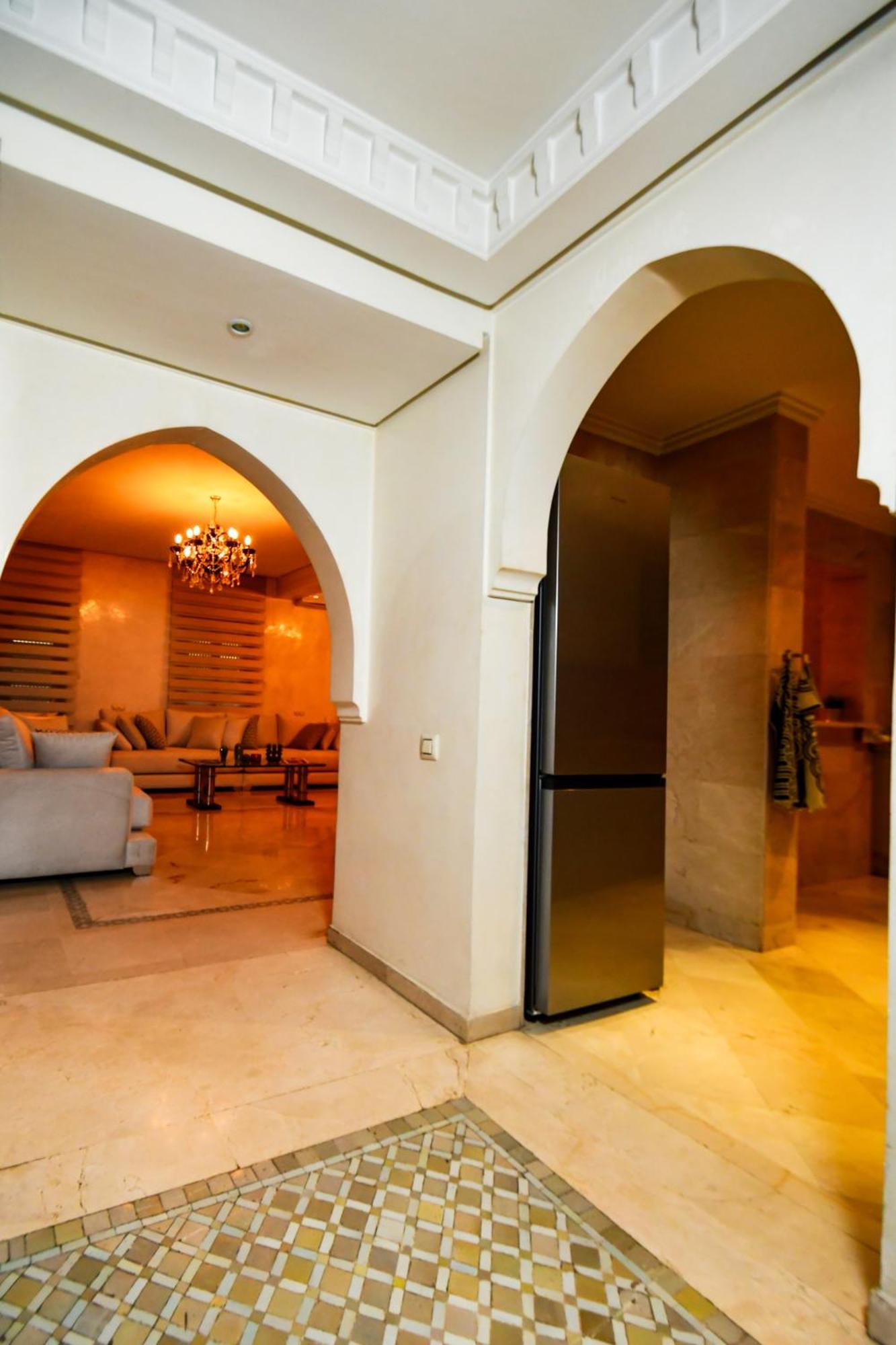 Appartement Haut Standing Gueliz Plaza Marrakesh Eksteriør bilde