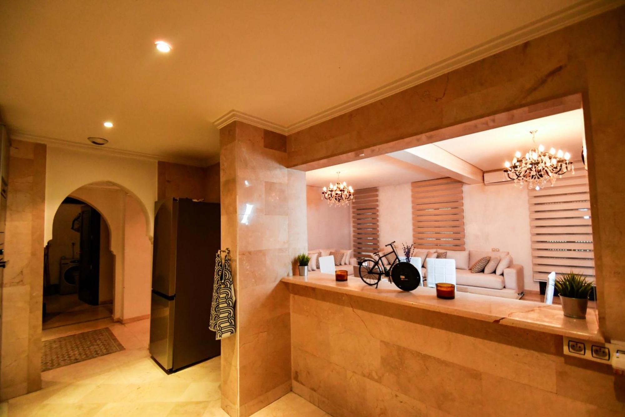 Appartement Haut Standing Gueliz Plaza Marrakesh Eksteriør bilde