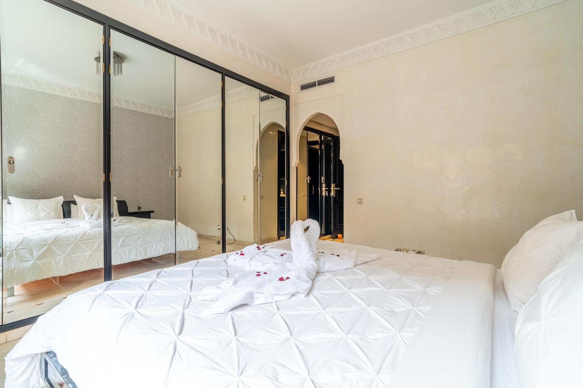 Appartement Haut Standing Gueliz Plaza Marrakesh Eksteriør bilde