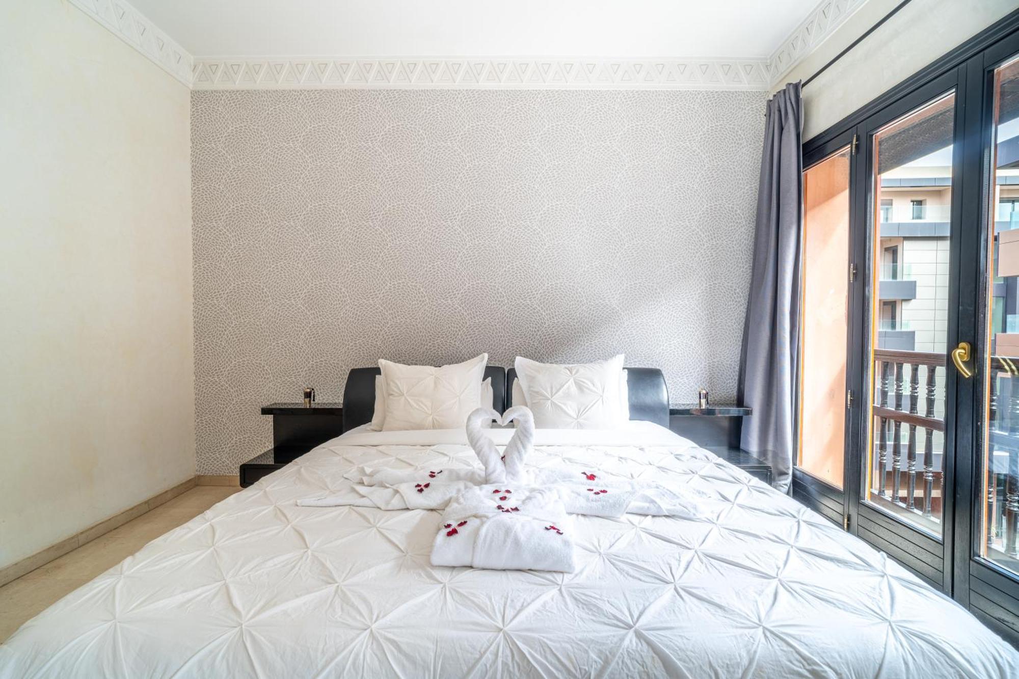 Appartement Haut Standing Gueliz Plaza Marrakesh Eksteriør bilde